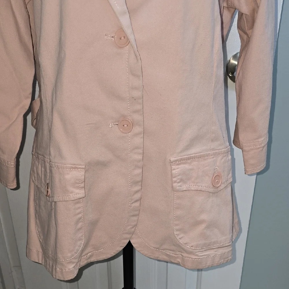 Live*Life by Sanctuary Pink Blazer Woman's Size XL - Picture 4 of 15